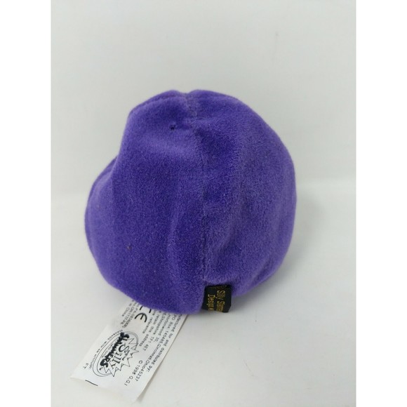Silly Slammers Knuckles Design #2 Beanbag Purple Angry VTG 1998 90s Toy Not Work - Picture 3 of 9